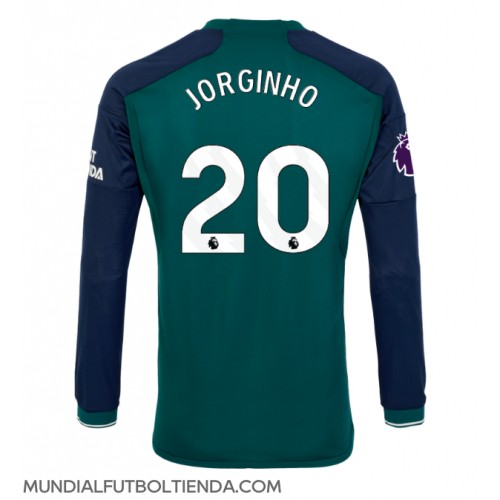 Camiseta Arsenal Jorginho Frello #20 Tercera Equipación Replica 2023-24 mangas largas